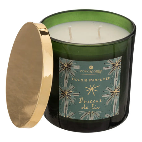 Lumânare parfumată Atmosphera Prună, Sticlă, 400 g