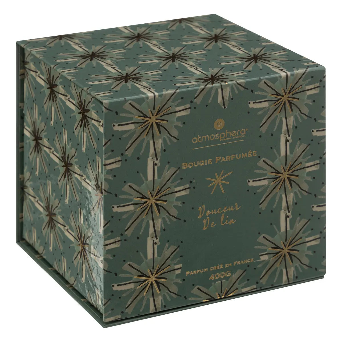 Lumânare parfumată Atmosphera Prună, Sticlă, 400 g