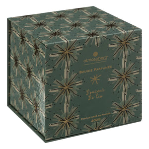 Lumânare parfumată Atmosphera Prună, Sticlă, 400 g