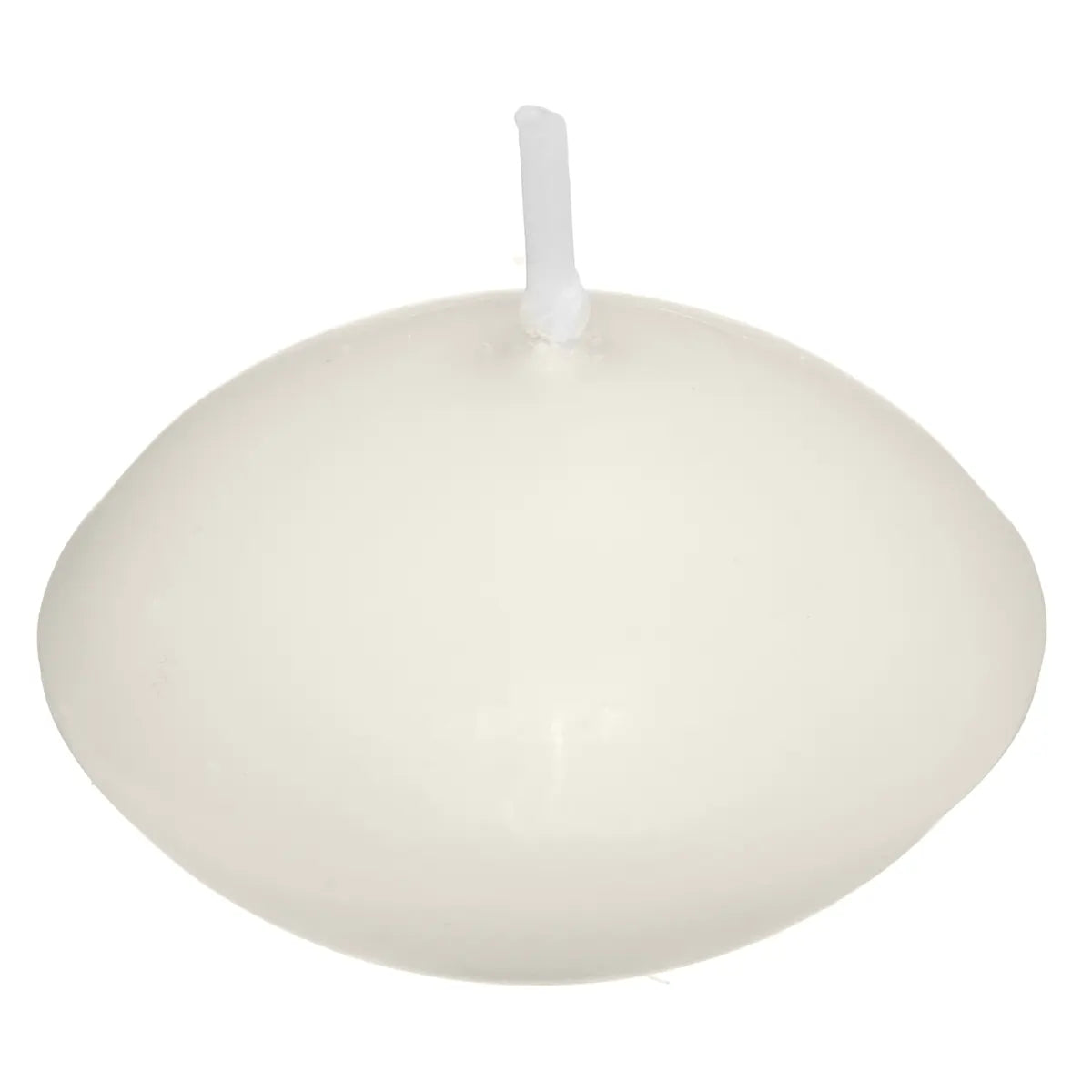 Set de lumânări neparfumate Atmosphera Many, 6 lumânări plutitoare, diametru 4,5 cm, alb