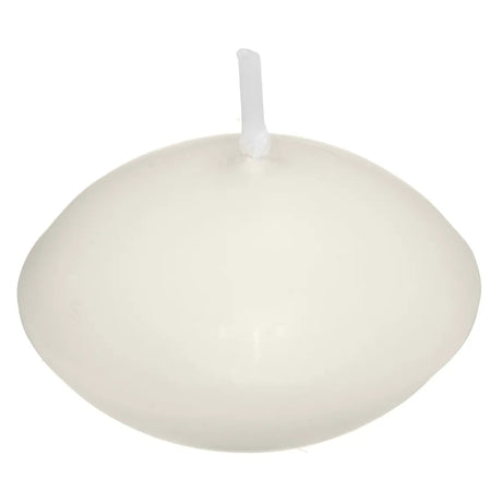 Set de lumânări neparfumate Atmosphera Many, 6 lumânări plutitoare, diametru 4,5 cm, alb