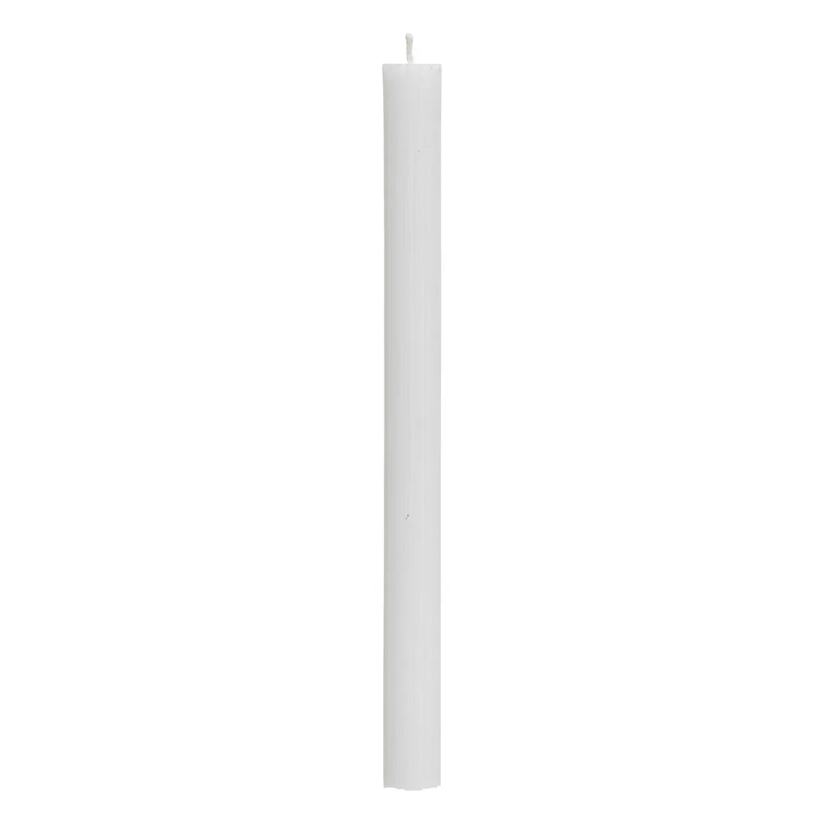 Lumânări neparfumate Atmosphera Demi, 2 bucăți, Cină, 26 cm, Alb
