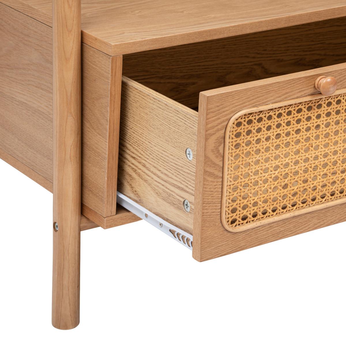 Suport de masă Atmosphera Tiria, 90x45 cm, MDF, frasin