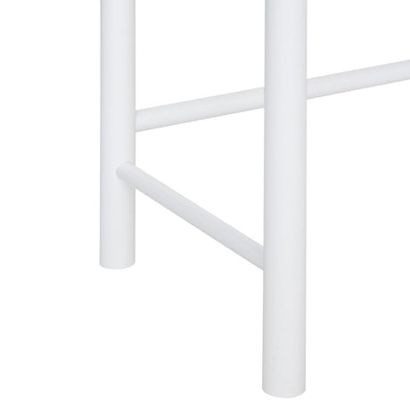 Masă consolă Atmosphera Cabras, 110 cm Albă