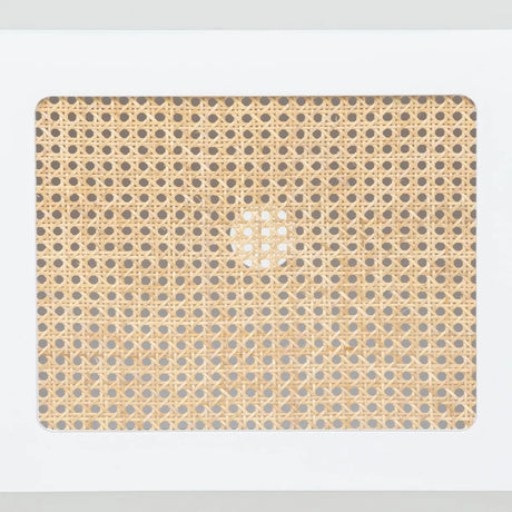 Comodă TV Atmosphere Cabras, 140x41.7x50 cm, MDF, Ratan