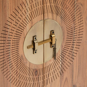 Comodă Atmosphera Jiling, 80x35 cm, Maro