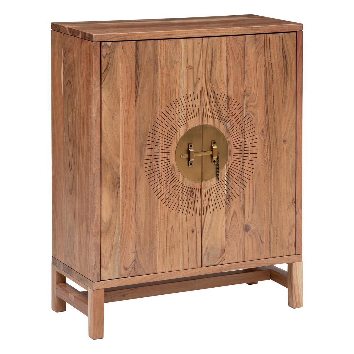 Comodă Atmosphera Jiling, 80x35 cm, Maro