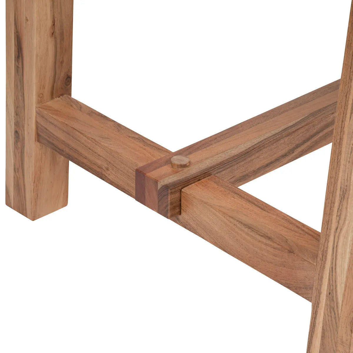 Masă de dining Jiling, 180x90 cm, salcâm