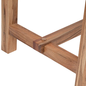 Masă de dining Jiling, 180x90 cm, salcâm