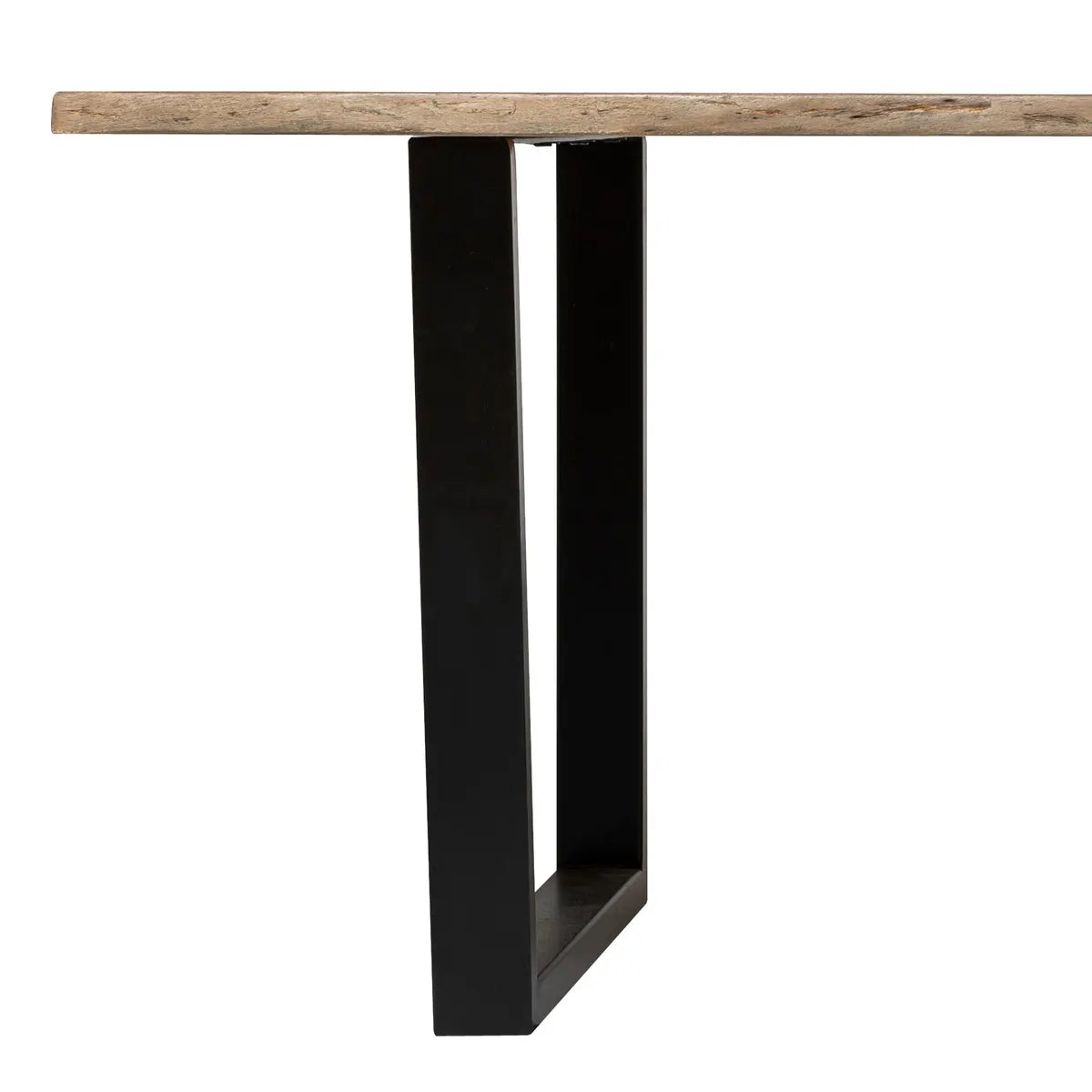 Masă de dining Skidal, 200x100 cm, lemn de salcâm,