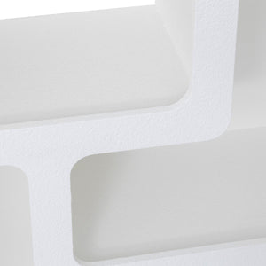 Raft Atmosphera Soleya, 4 nișe, 75x30 cm, Alb