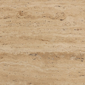 Masă laterală Atmosphera Jivan, Travertin, Salcâm, 2 buc.