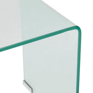 Masă de cafea Atmosphera Lenia, sticlă, 2 bucăți