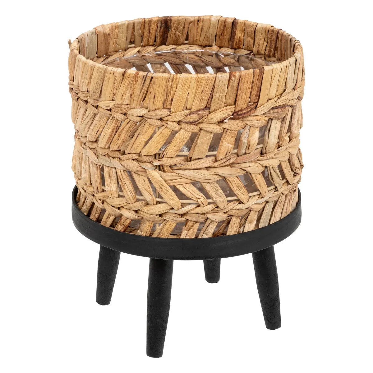 Jardinieră exotică cu picioare Atmosphera Panama, 25 x 31 cm, Zambilă de apă