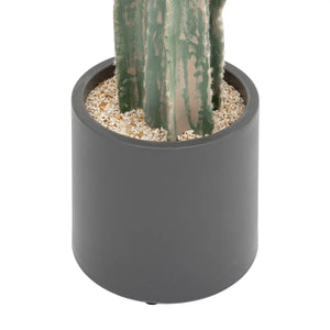Atmosferă de plantă artificială Cactus Panama exotic, 117 cm