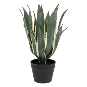 Plantă artificială Atmosphera Agave Panama Exotică, 55 cm