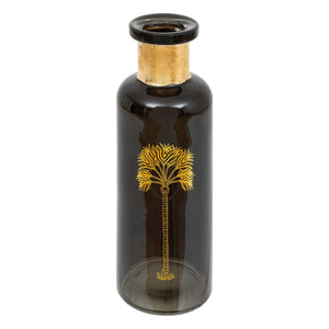 Vază Atmosferă Tropicală, Sticlă, 22 cm