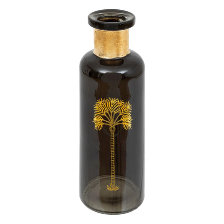 Vază Atmosferă Tropicală, Sticlă, 22 cm