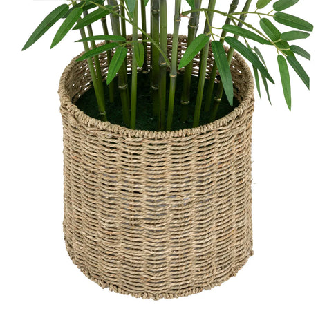 Atmosferă de plantă artificială din bambus, 150 cm