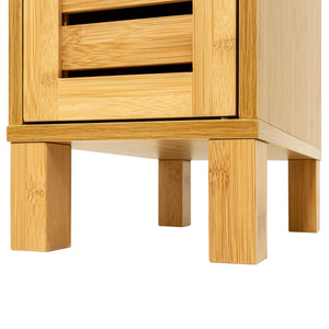 Dulap de baie 5five Sicla, WC, Bambus