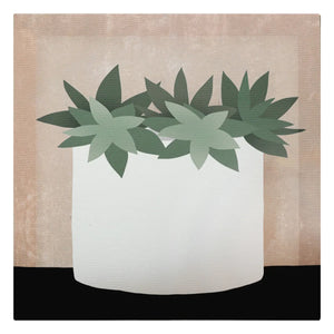 Pictură Atmosphera Jennifer, Imprimeu pe pânză 28x28 cm, Modele asortate