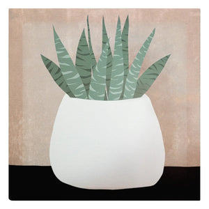 Pictură Atmosphera Jennifer, Imprimeu pe pânză 28x28 cm, Modele asortate