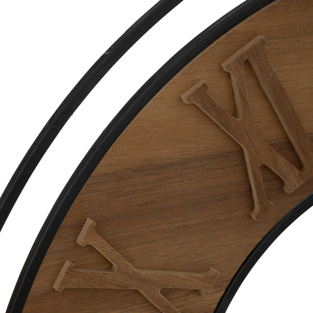 Ceas de perete Atmosphera Dorian, Ø65 cm, lemn și metal