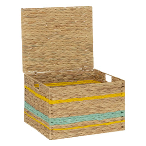 Set de cutii de depozitare pentru copii Atmosphera Australie, 2 buc, Zambilă