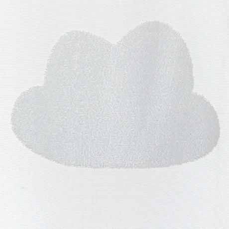 Perdea transparentă pentru copii Atmosphera Cloud, 140x240 cm, Alb