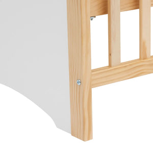 Pat pentru copii Atmosphera Kima, 60x120 cm, 5 niveluri, pin