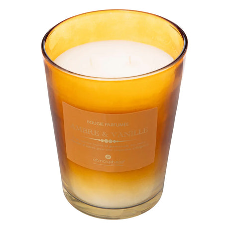 Lumânare parfumată Atmosphera Alma, Sticlă, 855 g