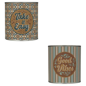 Lumânare parfumată Atmosphera Be Vintage, Parfumată, Metal, 200 g