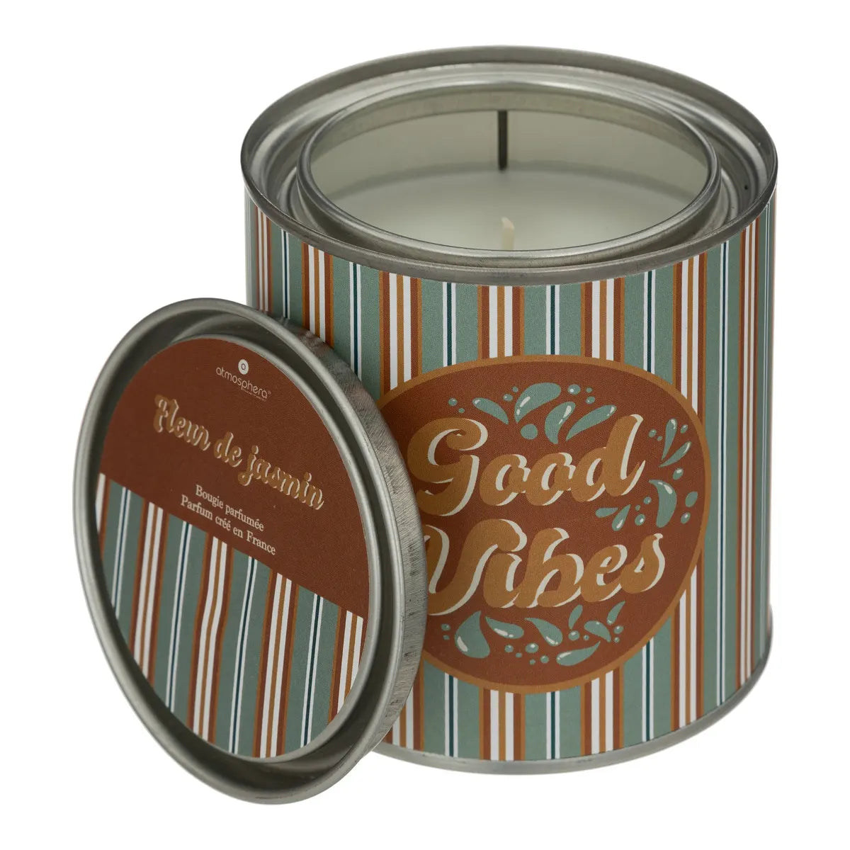 Lumânare parfumată Atmosphera Be Vintage, Parfumată, Metal, 200 g