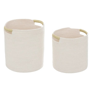 Set coșuri pliabile Atmosphera Tropical, 31cm, 2 buc.