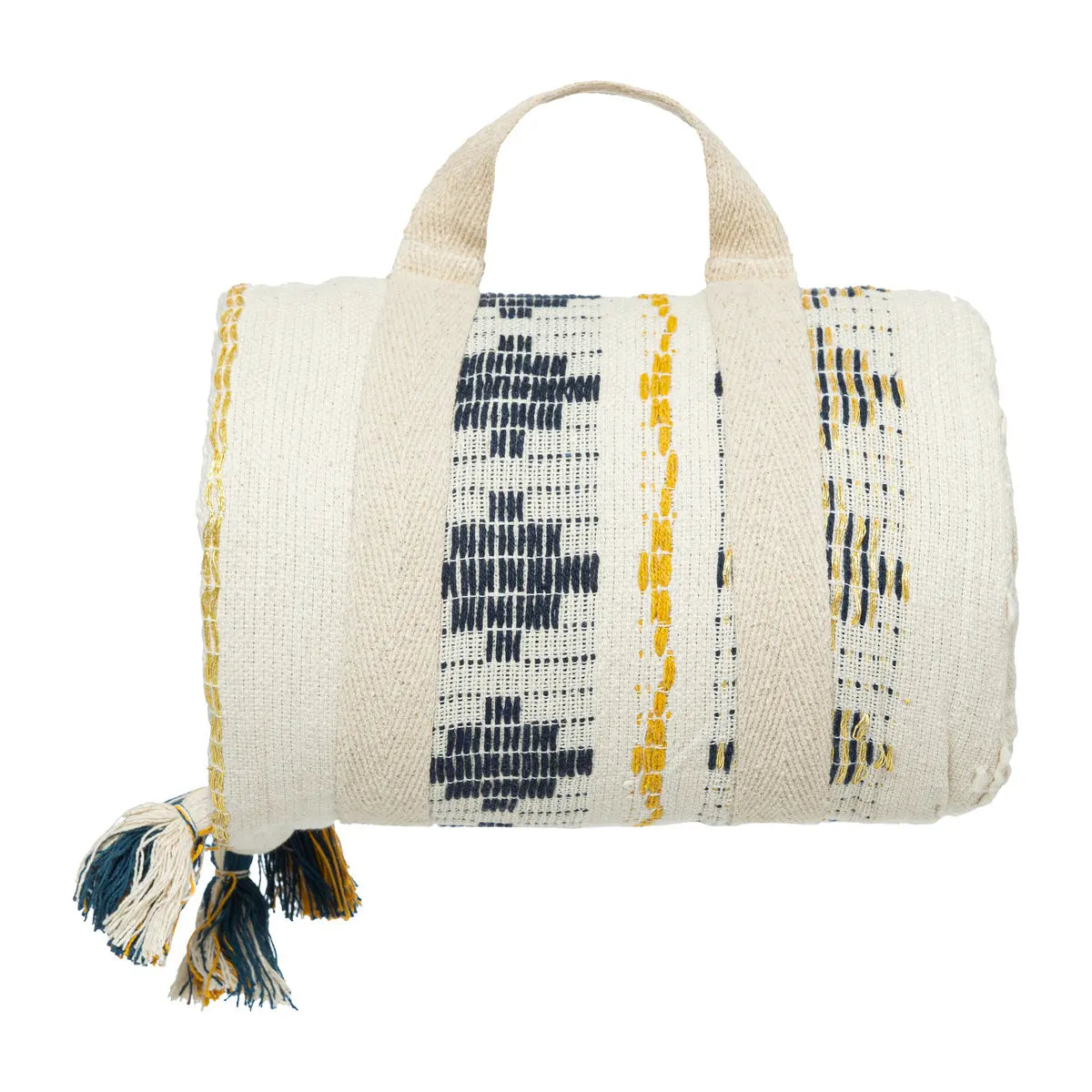 Pătură decorativă Atmosphera Tassels, Jacquard, 240x260 cm