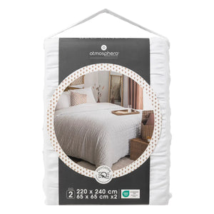 Lenjerie de pat Atmosphera Seersuck, 240x220 cm