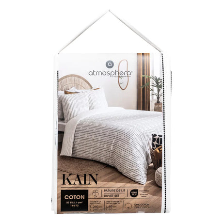 Lenjerie de pat Atmosphera Kain, bumbac, 260x240 cm