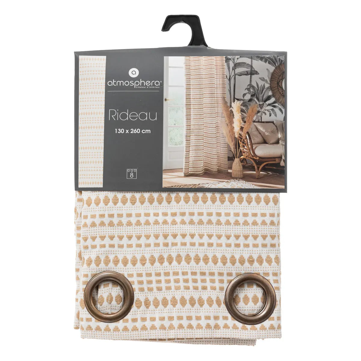 Perdea Atmosferă Rideau, Jacquard, 130x260 cm