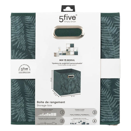 Cutie de depozitare 5five Mix &amp; Modul Decor 2, Material nețesut, 31x31 cm