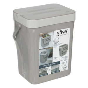 Recipient pentru compost 5five, Plastic, 5 l
