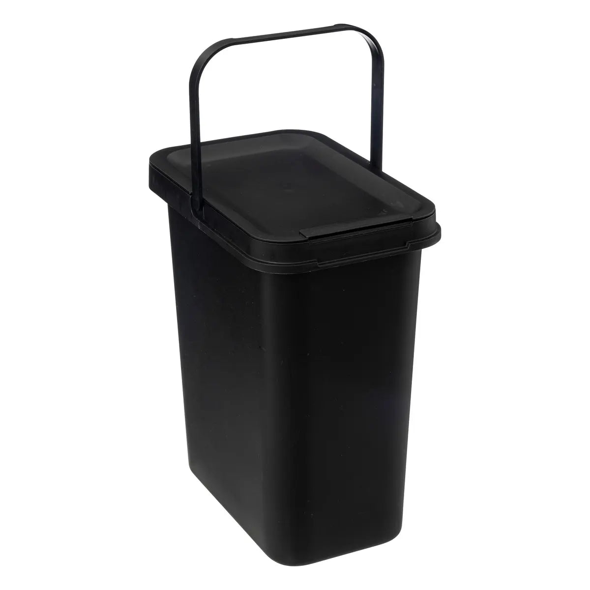 Coș de gunoi 5five, Plastic, 12 l, Cu capac rabatabil