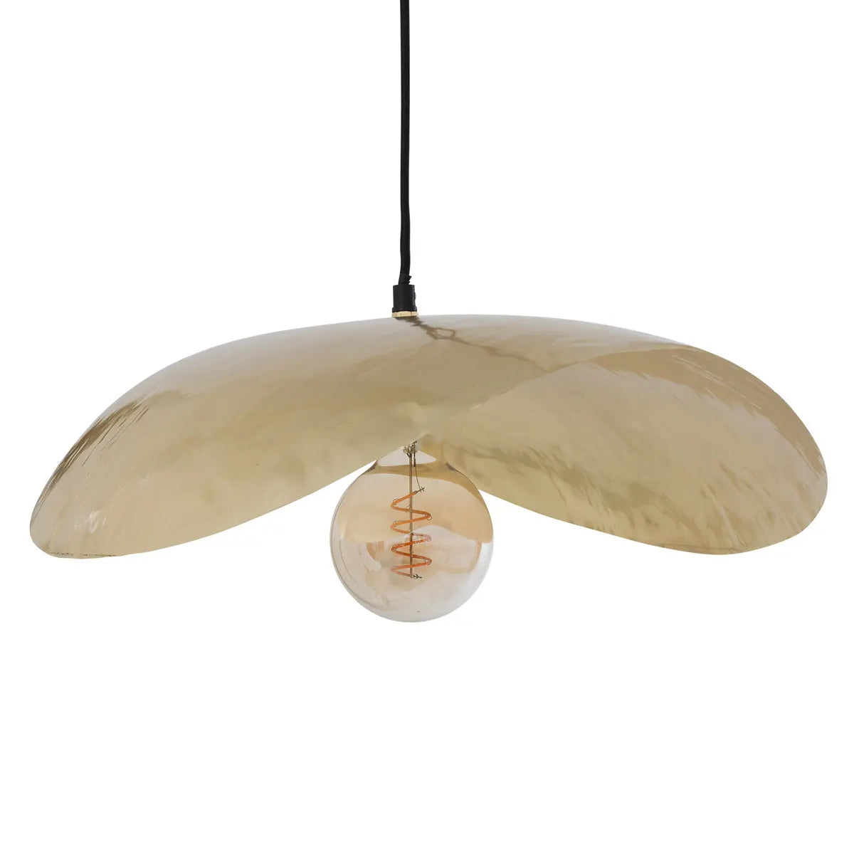 Lampă suspendată Atmosphera Arlo, 56 cm, metal auriu