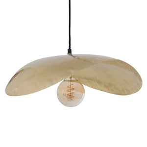 Lampă suspendată Atmosphera Arlo, 56 cm, metal auriu