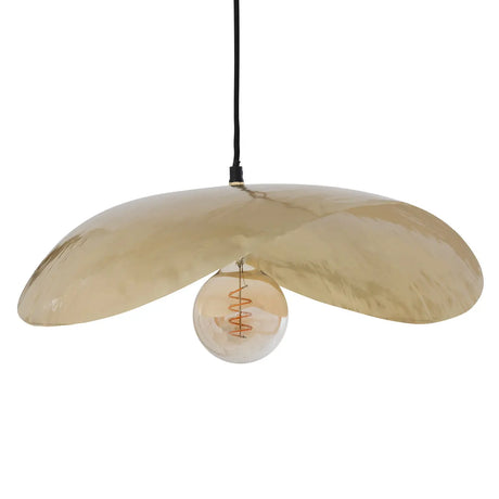 Lampă suspendată Atmosphera Arlo, 56 cm, metal auriu