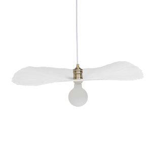 Pandantiv Atmosphere Tehani, 57 cm, alb