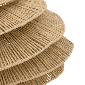 Lampă suspendată Atmosphera Ozan, 54 cm, Bej