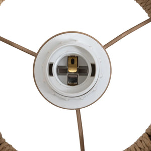 Lampă suspendată Atmosphera Ozan, 54 cm, Bej