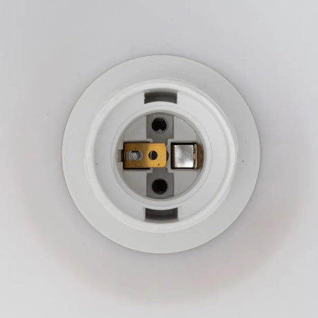 Lampă suspendată Atmosphera Travis, 25 cm, Sticlă, Alb