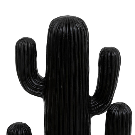Cactus decorativ Atmosphere Rodrigo, 57 cm, Negru