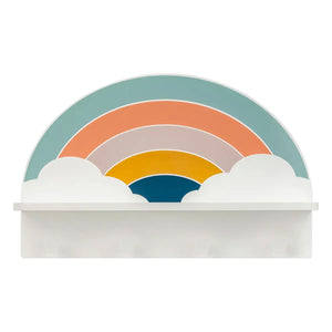 Cuier pentru copii cu raft Atmosphera Rainbow, MDF